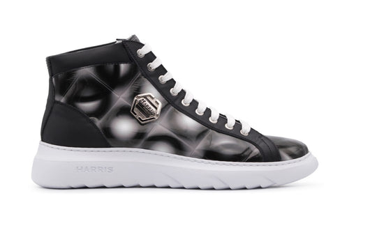 Polacchino avec imprimé géométrique