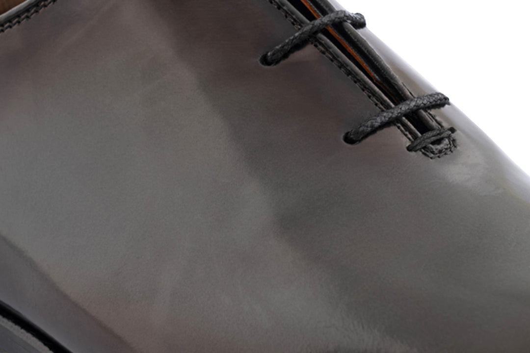 Francesina in pelle spazzolata