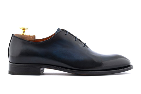 Francesina liscia dipinta a mano