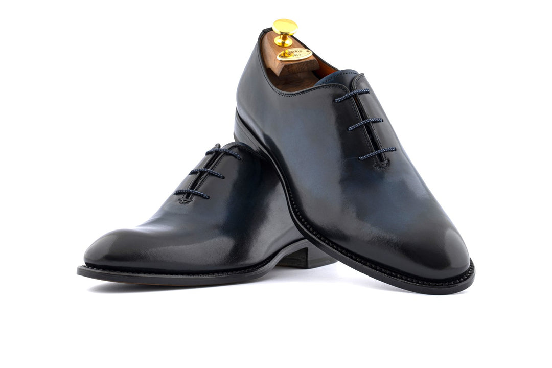 Francesina liscia dipinta a mano