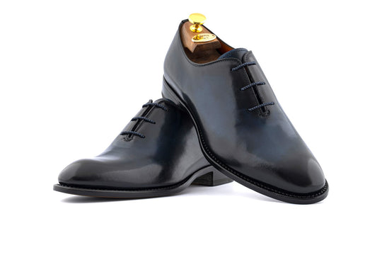 Francesina liscia dipinta a mano