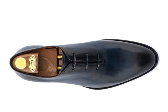 Francesina liscia dipinta a mano