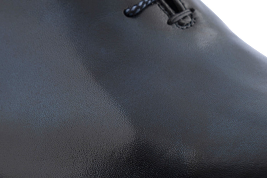 Francesina liscia dipinta a mano