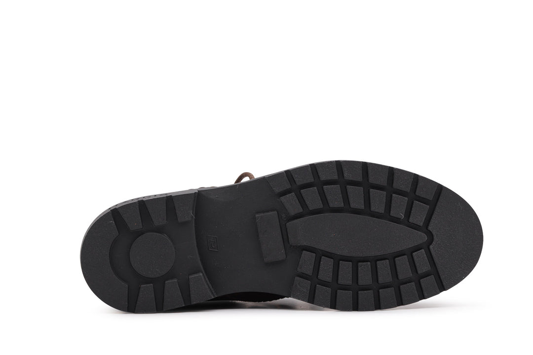 Bota de gamuza