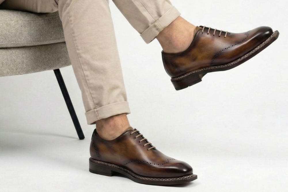 Oxford pintado a mano con mano de obra noruega.