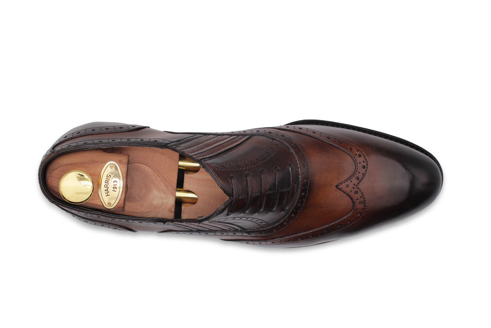 Richelieu Slip-On avec Décorations Brogue