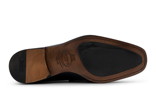 Mocassin en cuir imprimé