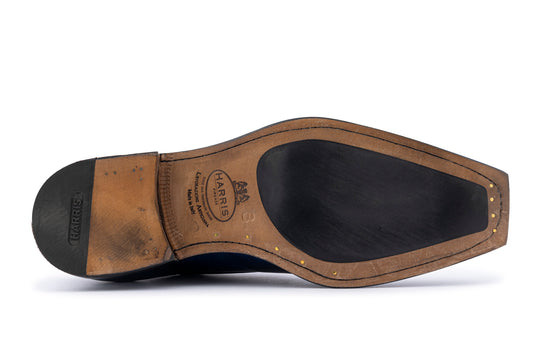 Derby dipinto a mano con lavorazione Norvegese