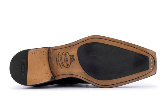 Derby dipinto a mano con lavorazione Norvegese