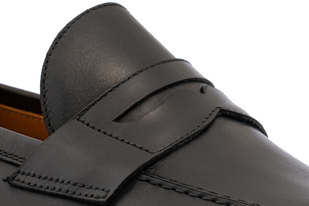 Mocasín Terni Piel – Negro
