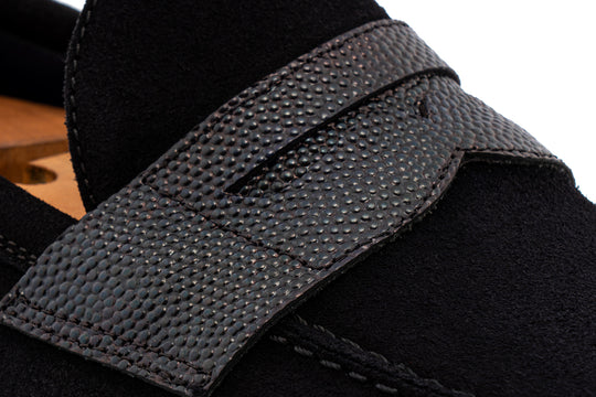 Mocassino Terni in Suede – Blu
