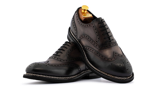 Francesina 9054 – Grigio e Nero