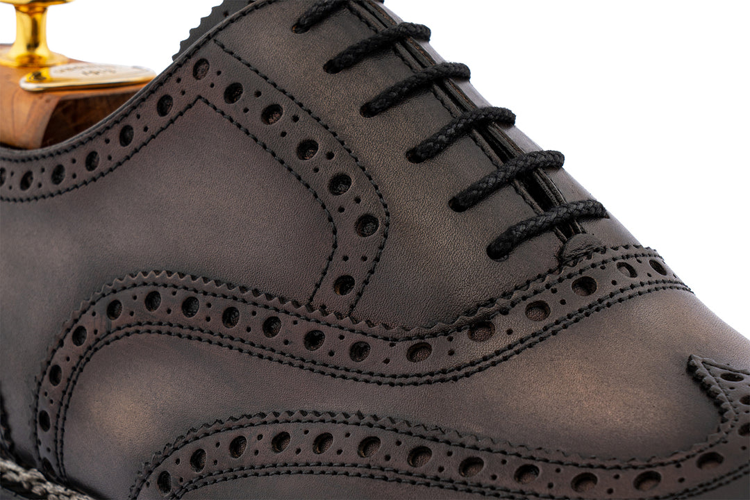 Francesina 9054 – Grigio e Nero