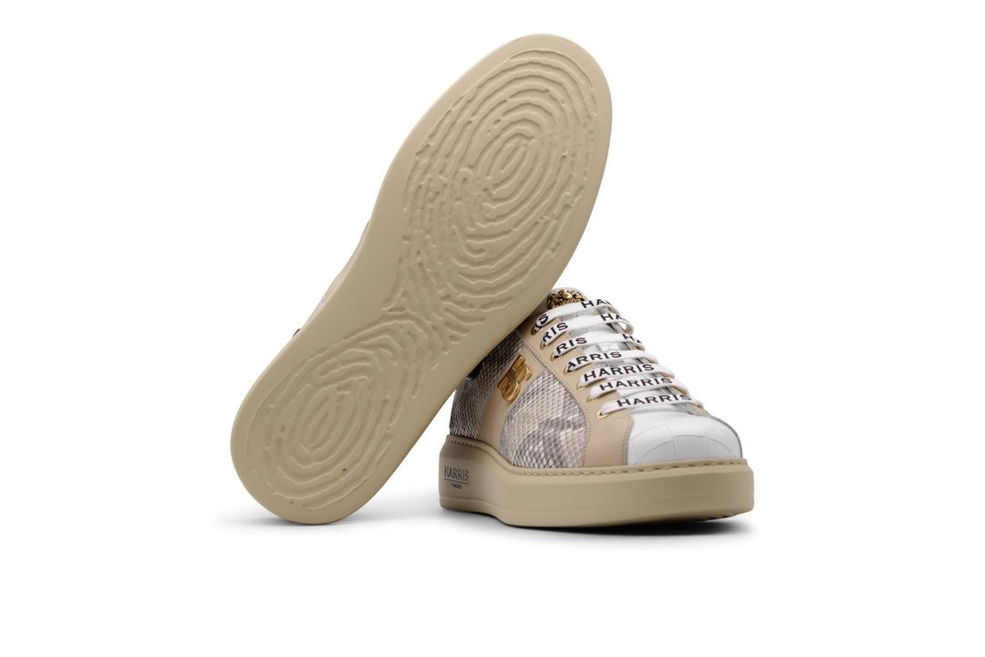 Premium leather sneakers with Evolution sole