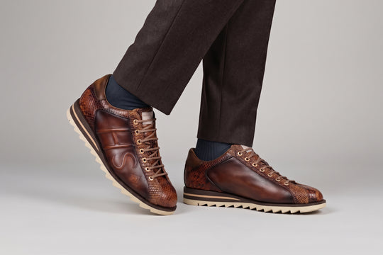 Baskets 2817 HS Python – Marron