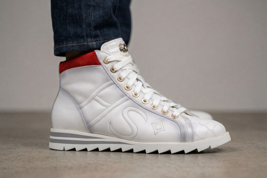 Soft leather ankle boots