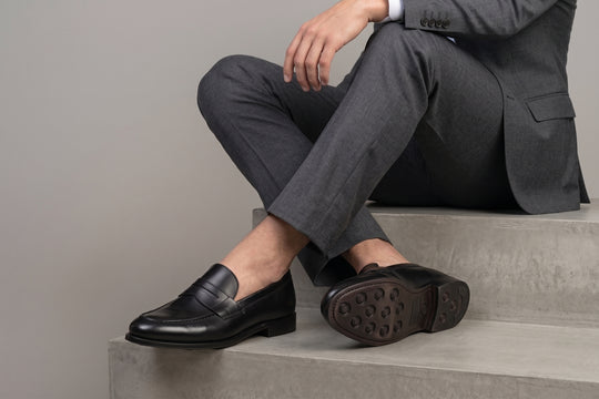 Mocasín Terni Piel – Negro