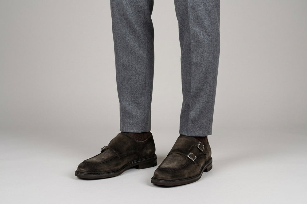 Goya Double Buckle - Green Loden