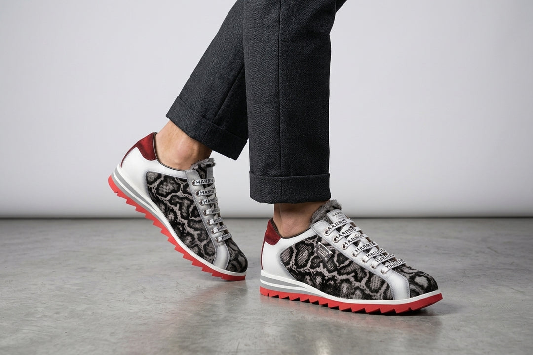 2817 Cavallino Sneakers – White and Grey