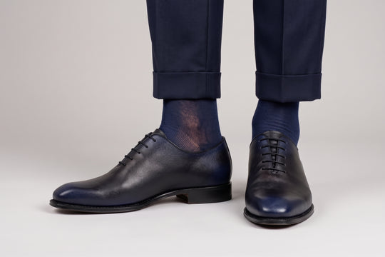 Francesina 2000 Saffiano – Blau
