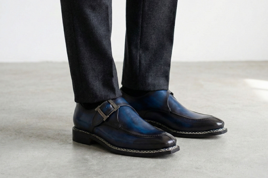 Boucle simple peinte à la main avec fabrication norvégienne