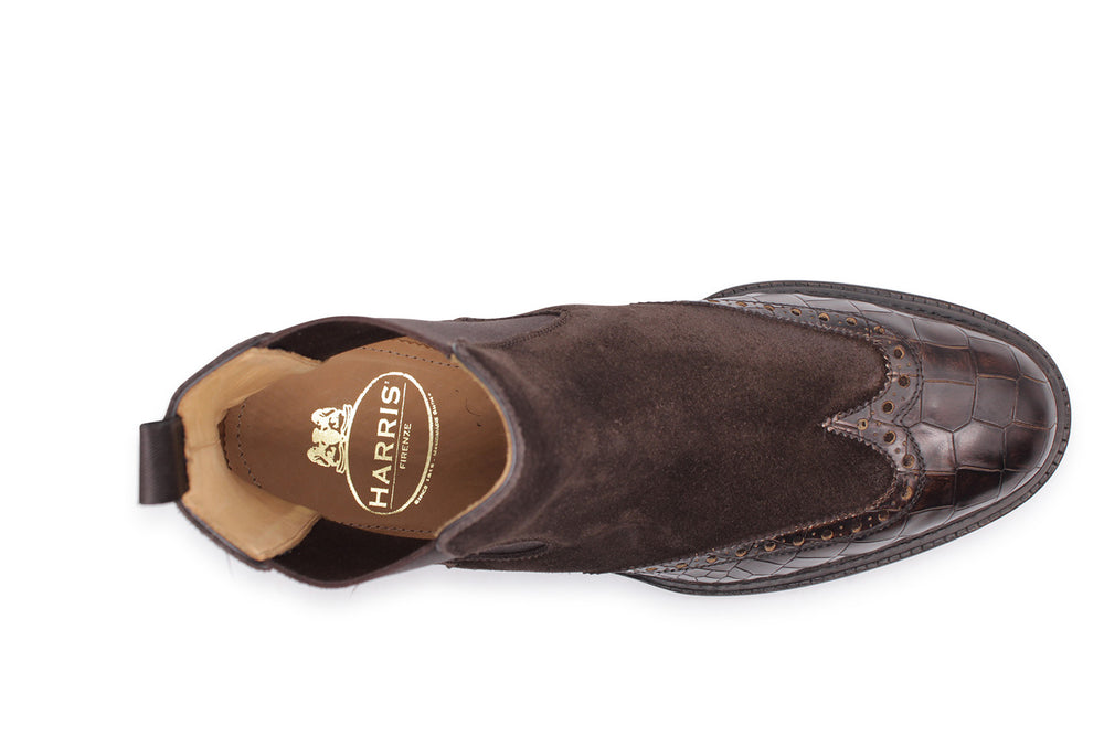 Stiefelette aus Leder