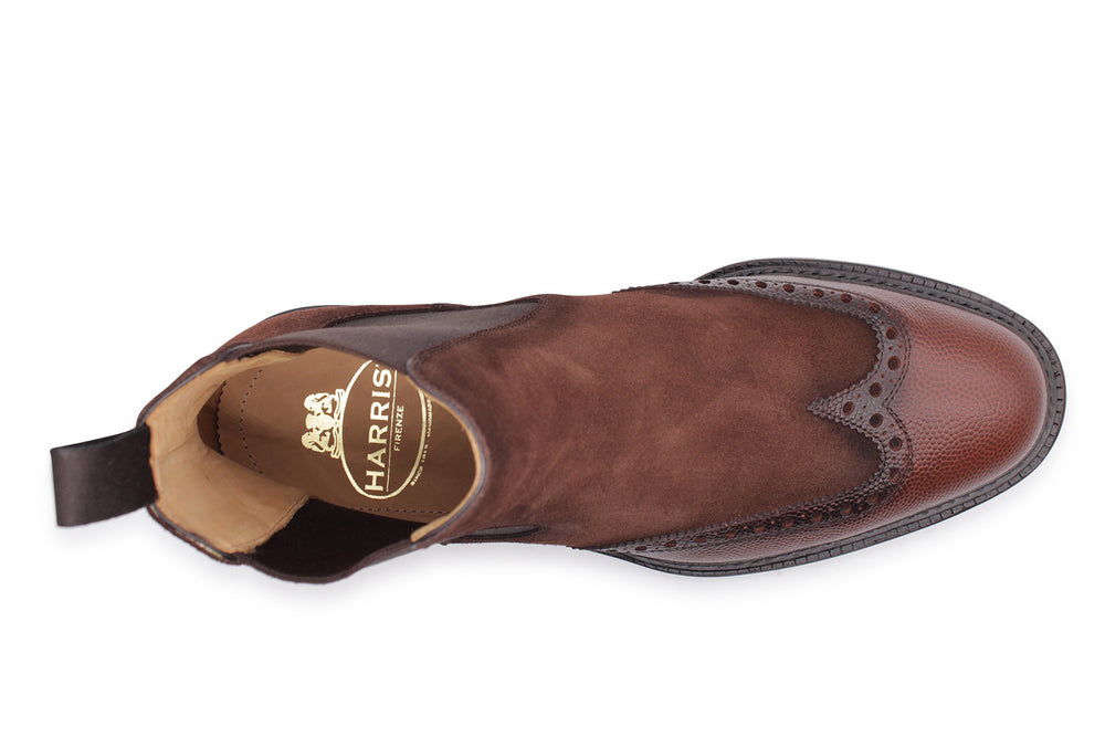 Stiefelette aus Leder