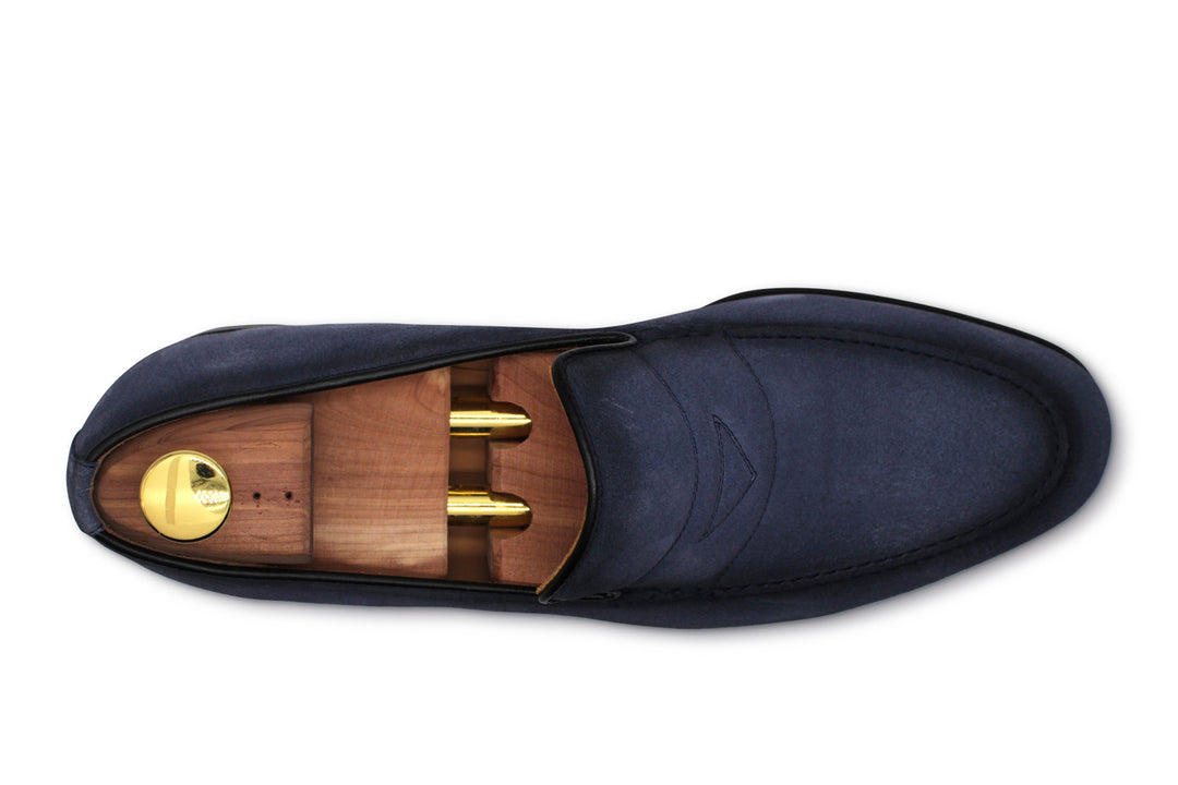 Suede moccasin
