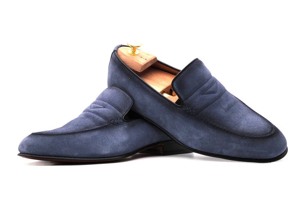 Suede moccasin