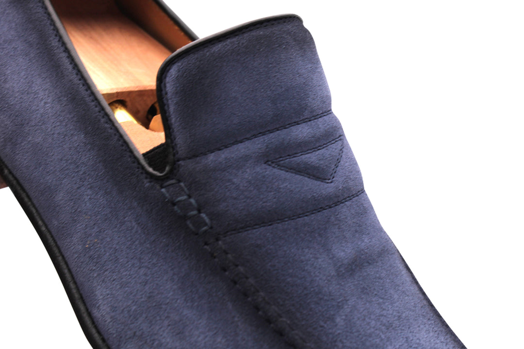 Suede moccasin