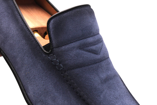 Suede moccasin