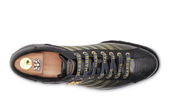Sneakers in pelle pregiata e multicolor "Limited Edition"
