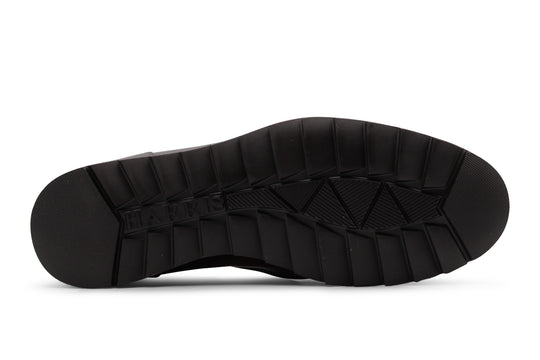 Bottine en cuir peinte à la main