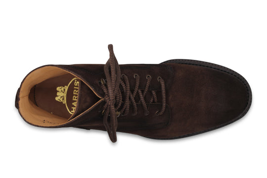 Polacchino liscia in suede Testa di Moro