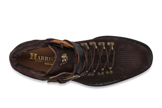 Polacchino in pelle scamosciata