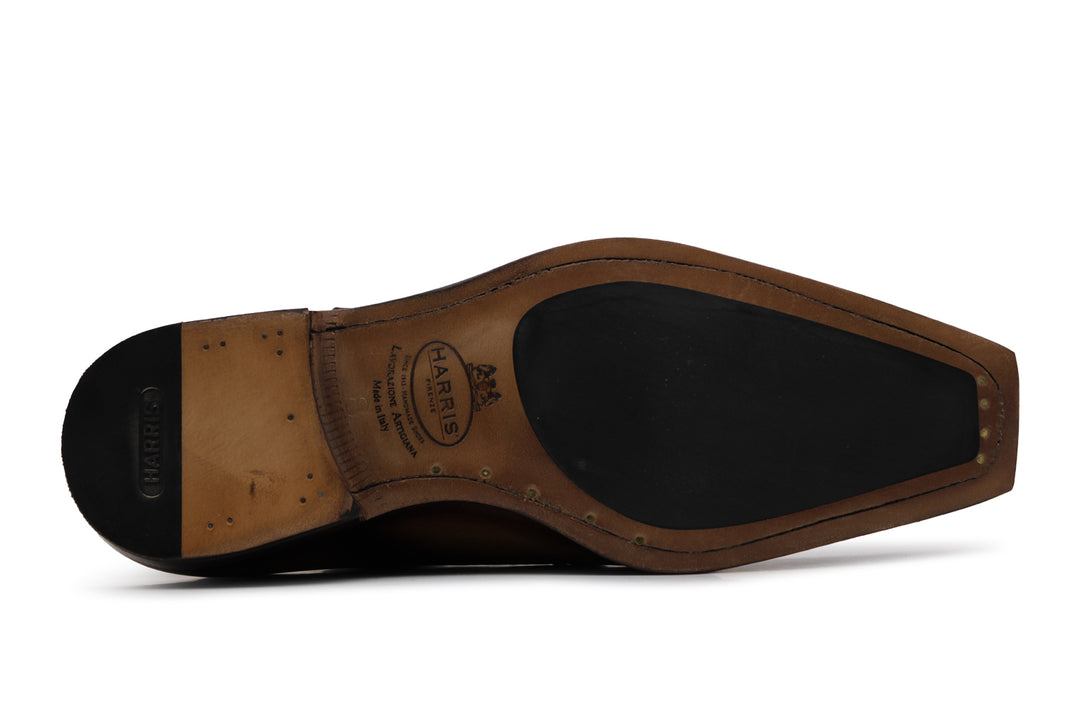 Hand-painted single buckle with Norwegian workmanship