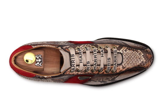 Zapatillas de piel de pitón