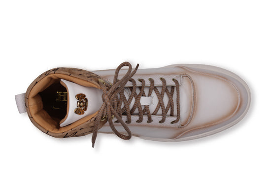 Polacchino in pelle morbida sfumata