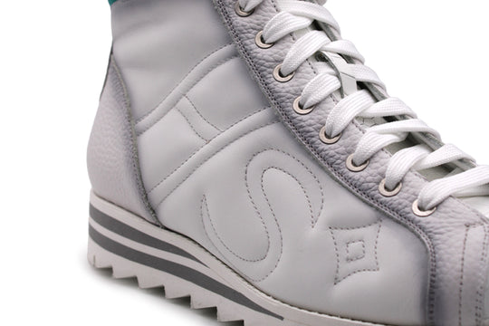 Bottine en cuir souple