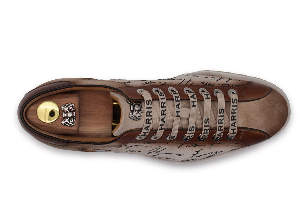 Writer suede sneakers