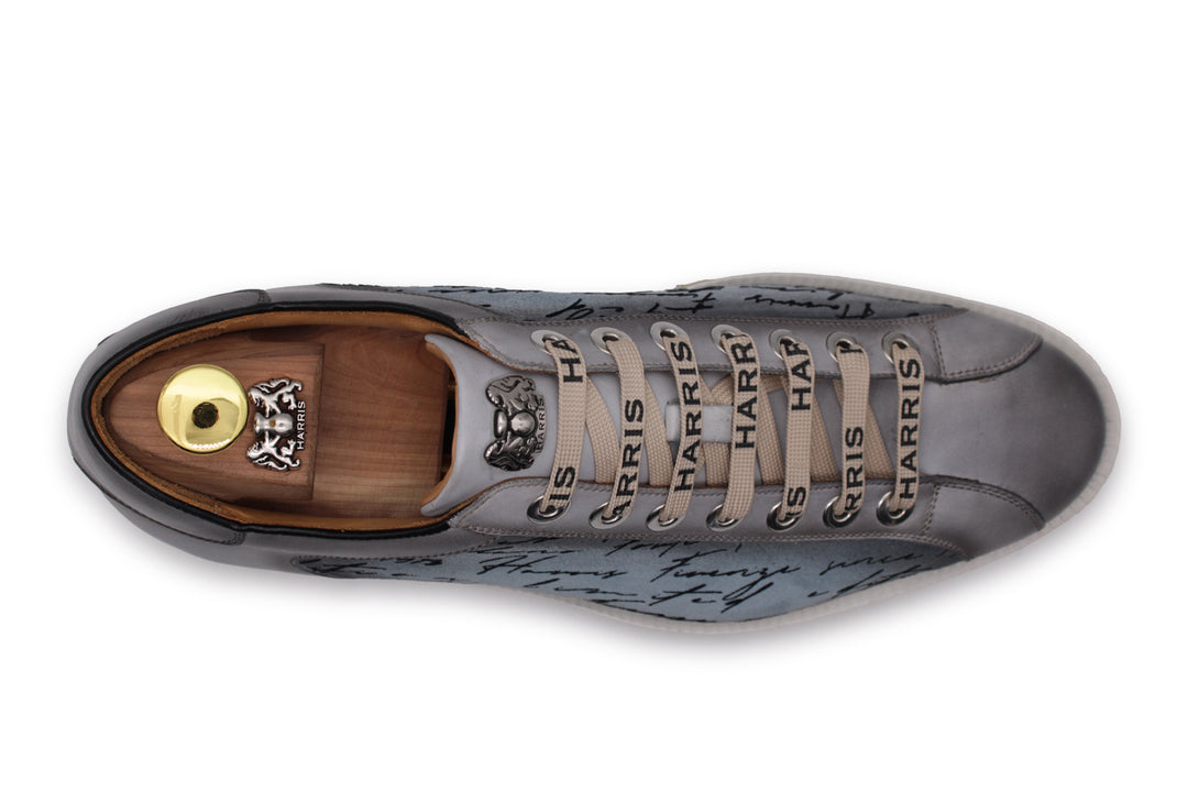 Writer suede sneakers