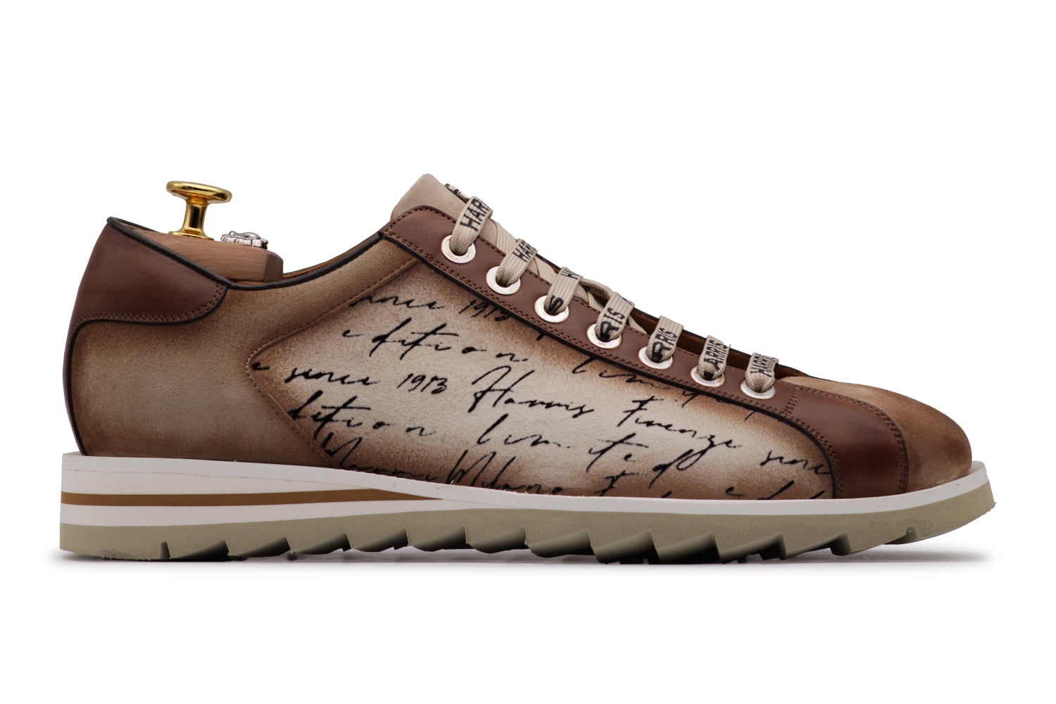 Men's leather and canvas sneakers - Harris Shoes 1913