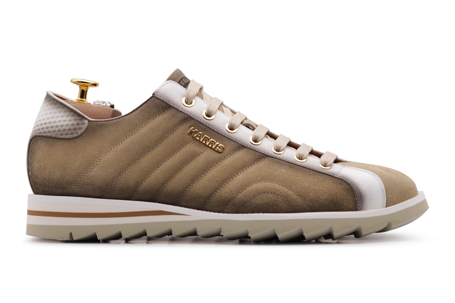 再値下げ！Harris Mens shoes パティーヌ着色 ノルベジェーゼ仕様 Men's leather and canvas sneakers - Harris Shoes 1913