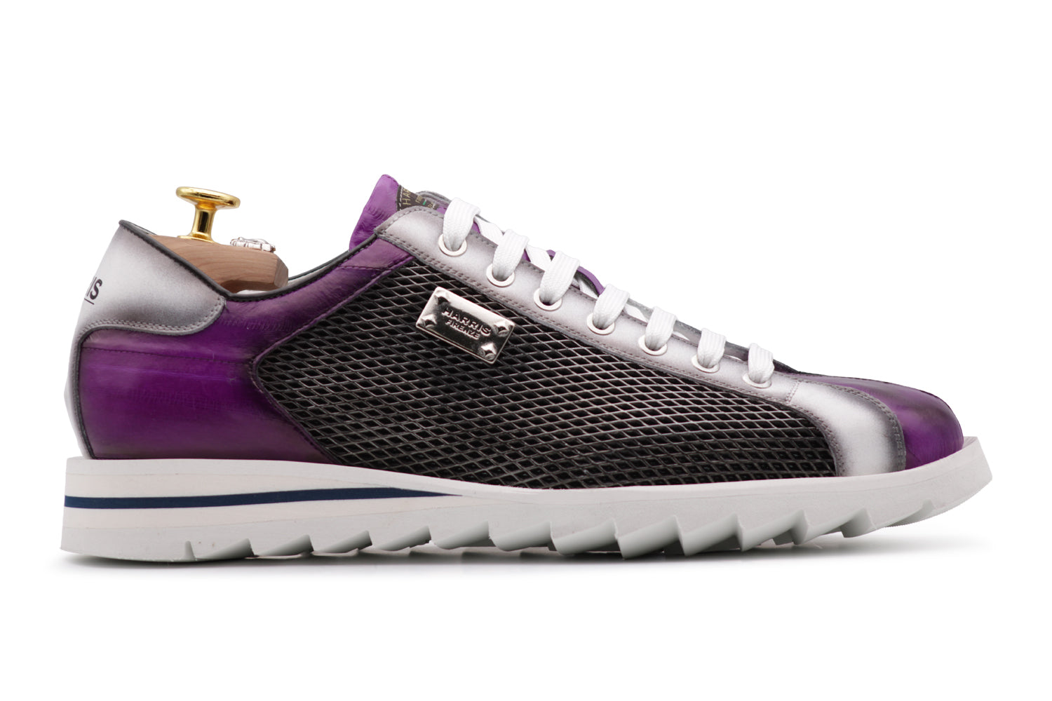 Men's leather and canvas sneakers - Harris Shoes 1913