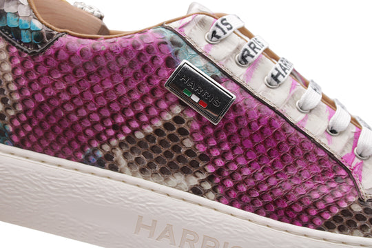 Zapatillas de pitón multicolor
