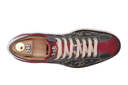 Sneakers in suede signature