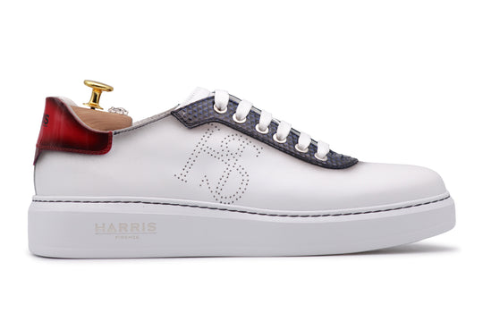 Sneakers confort in pelle