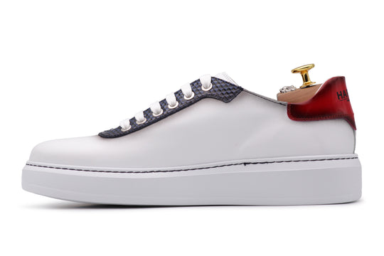 Sneakers confort in pelle
