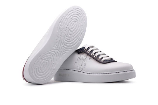 Sneakers confort in pelle