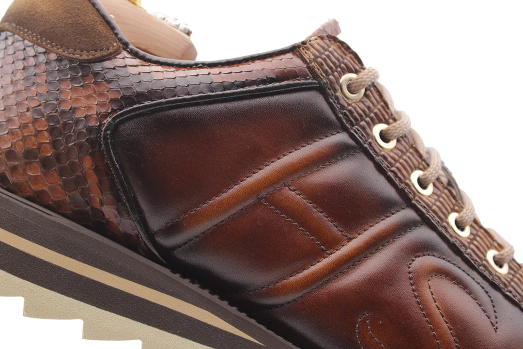 Baskets 2817 HS Python – Marron